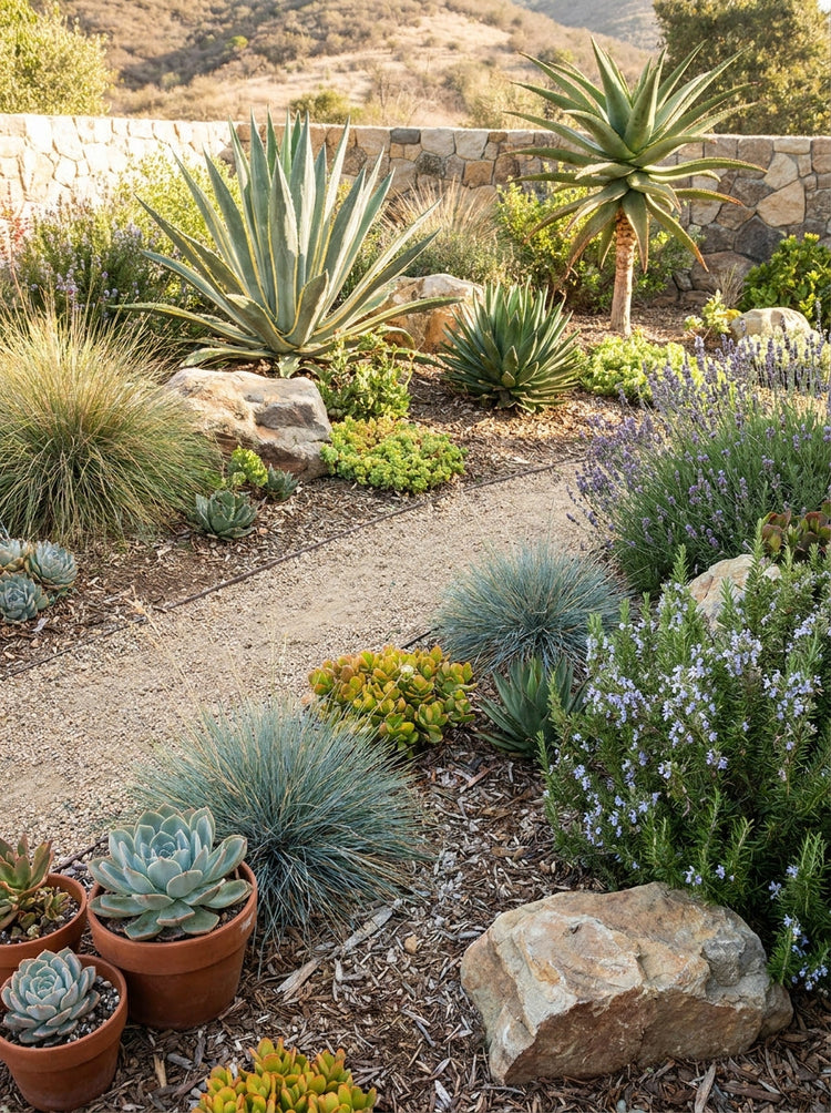 Plantas de bajo requerimiento hídrico