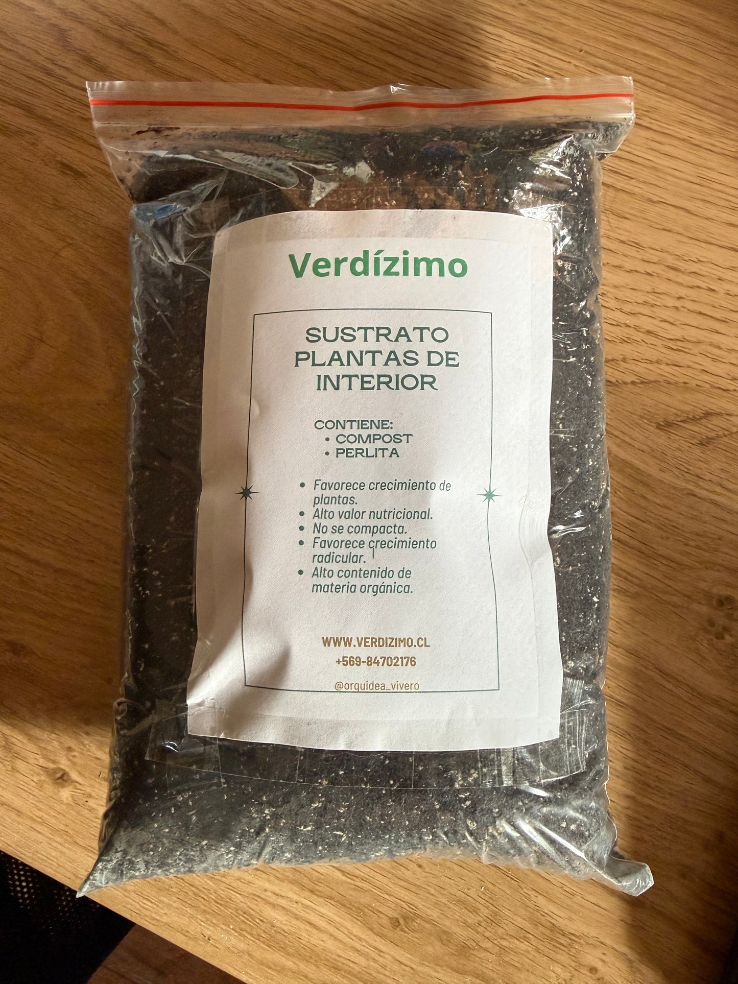 Sustrato planta de interior
